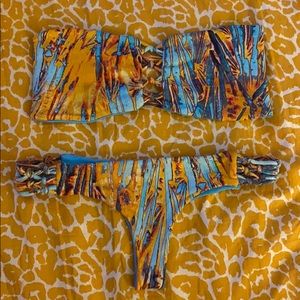 San Lorenzo thong bikini set